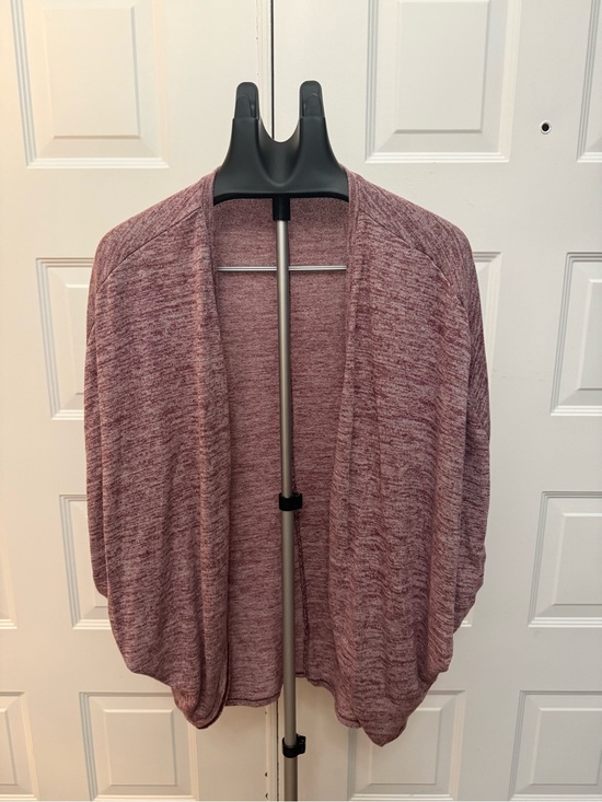 Old Navy Sweaters - Old Navy Open-Front Marled Cardigan - Rose